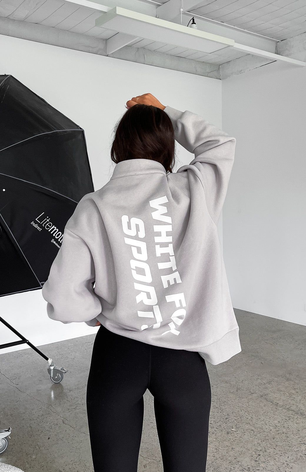 The Elite Zip Front Sweater Lunar sold by White Fox Boutique product image thumbnail 5