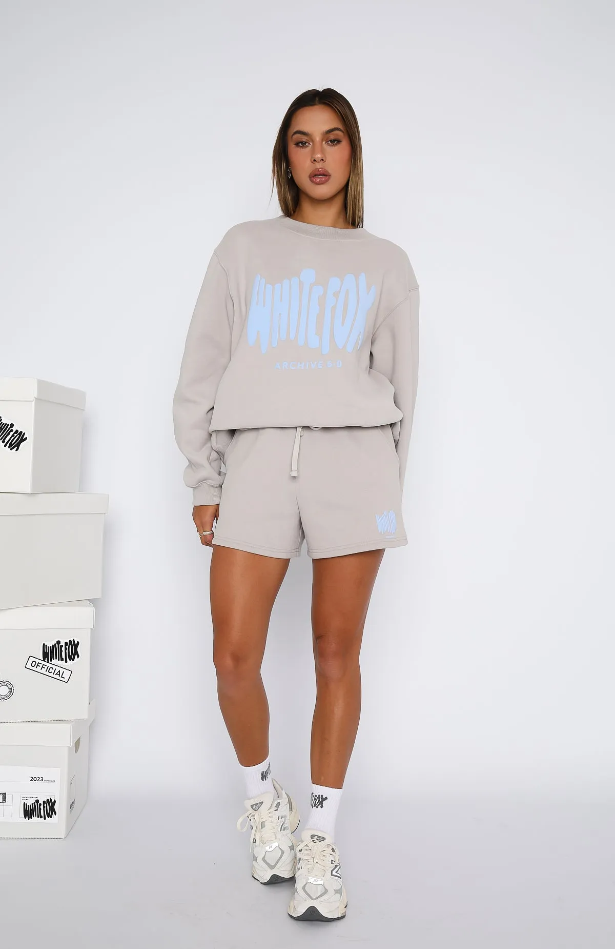 Archive 6.0 Oversized Sweater Dove sold by White Fox Boutique product image thumbnail 5