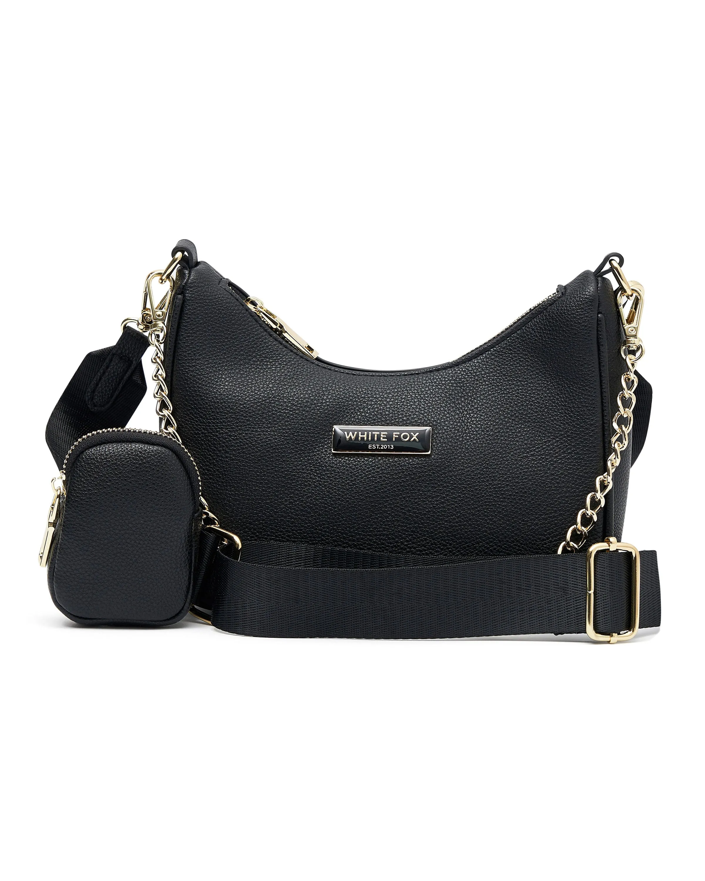 Keep Showing Off Bag Black PU sold by White Fox Boutique product image thumbnail 2