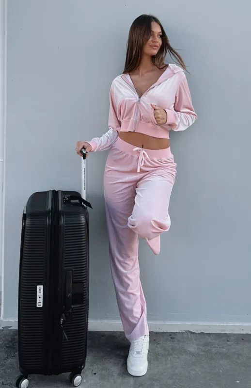 Put A Ring On It Pants Baby Pink sold by White Fox Boutique