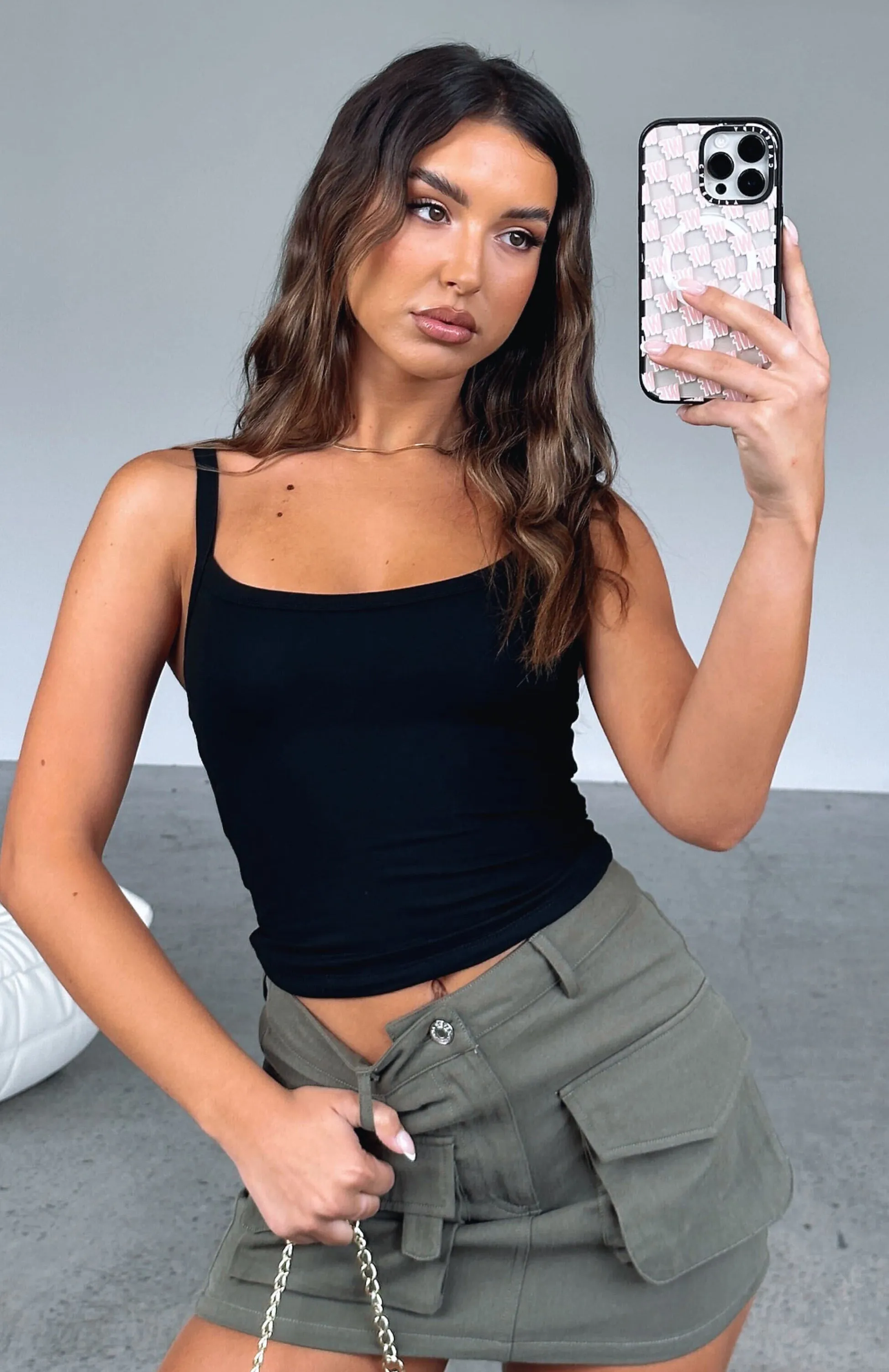 The Best Asset Tank Black sold by White Fox Boutique product image thumbnail 5