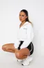 Stepping Out Cropped Hoodie Grey Marle sold by White Fox Boutique