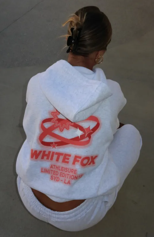 Creating Art Oversized Hoodie Grey Marle sold by White Fox Boutique