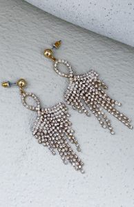 Kris Earrings Gold sold by White Fox Boutique