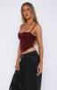 Broken Dreams Bustier Wine sold by White Fox Boutique