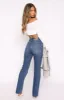 Millie High Rise Bootleg Jeans Dark Blue sold by White Fox Boutique