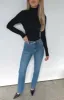 Millie High Rise Bootleg Jeans Dark Blue sold by White Fox Boutique