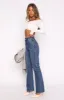 Millie High Rise Bootleg Jeans Dark Blue sold by White Fox Boutique