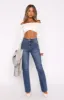 Millie High Rise Bootleg Jeans Dark Blue sold by White Fox Boutique