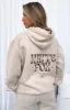 Heartbreak Hotel Hoodie Sand sold by White Fox Boutique
