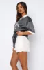 Take The Chance Oversized Jersey Charcoal sold by White Fox Boutique