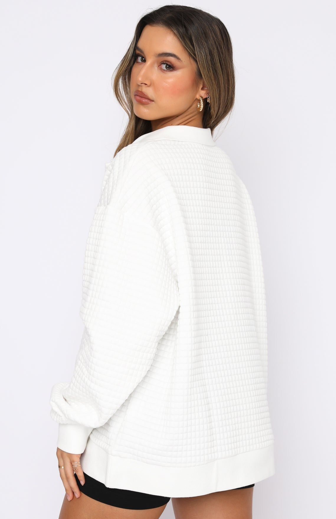 Long Way Home Sweater White sold by White Fox Boutique product image thumbnail 4