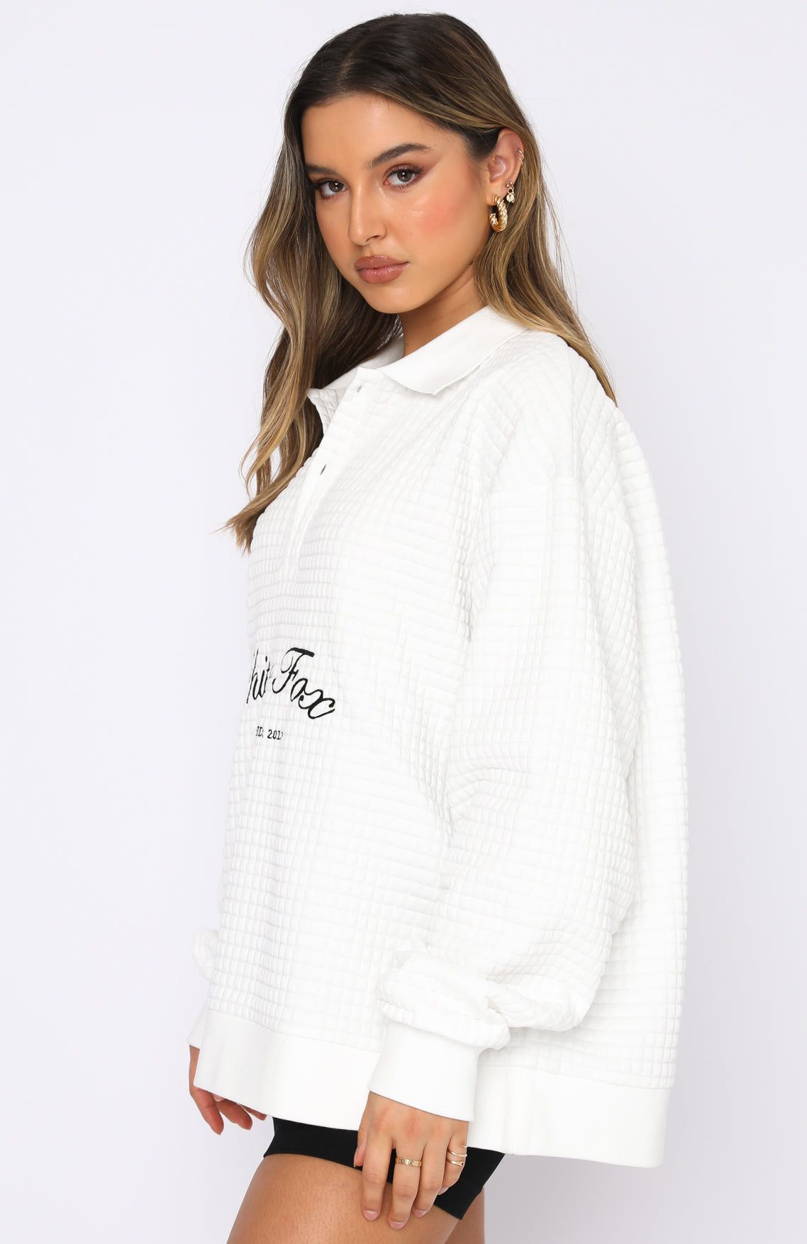 Long Way Home Sweater White sold by White Fox Boutique product image thumbnail 3