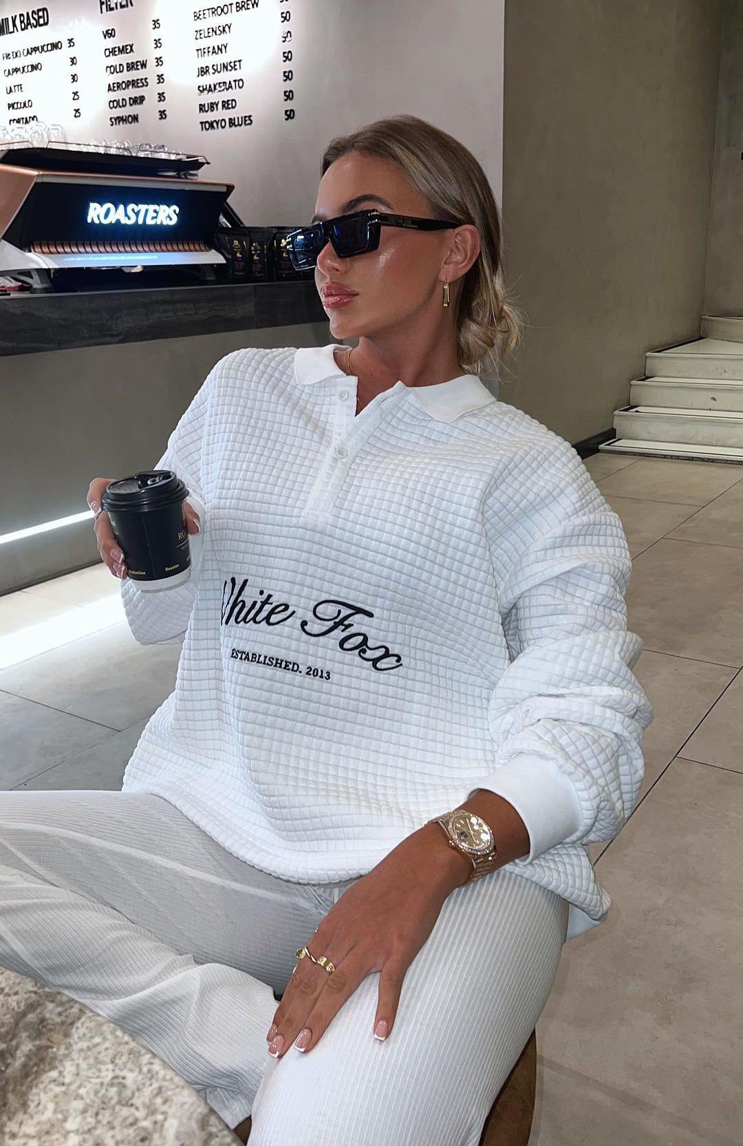 Long Way Home Sweater White sold by White Fox Boutique product image thumbnail 6