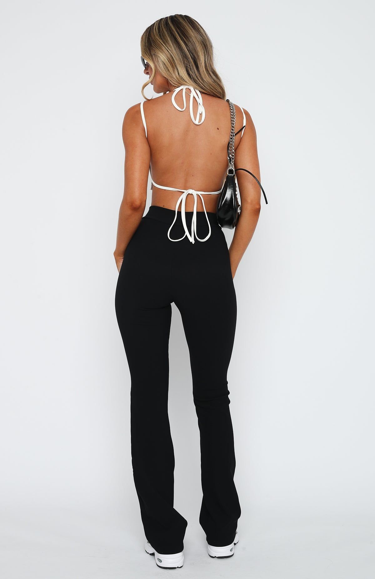 Every Day And Night Flare Pants Black sold by White Fox Boutique product image thumbnail 4