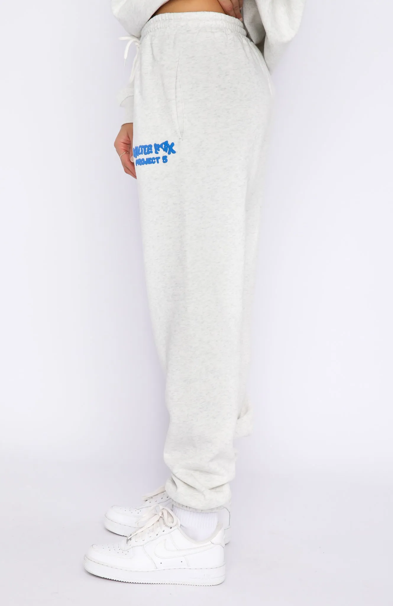 Project 5 Sweatpants Gravity Grey sold by White Fox Boutique product image thumbnail 3