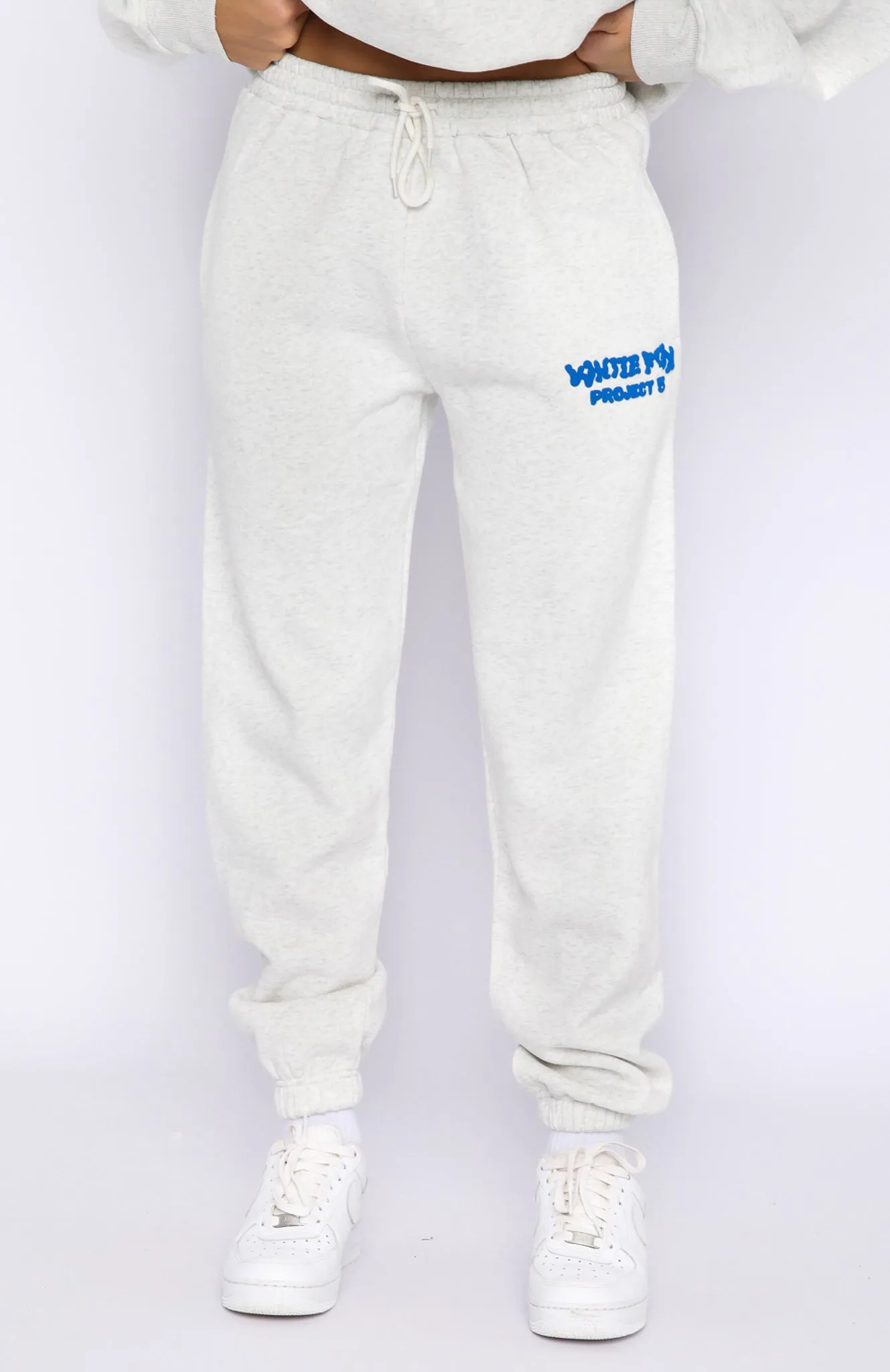 Project 5 Sweatpants Gravity Grey sold by White Fox Boutique product image thumbnail 2