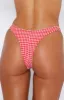 Seashell Bottoms Red Gingham sold by White Fox Boutique