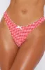 Seashell Bottoms Red Gingham sold by White Fox Boutique