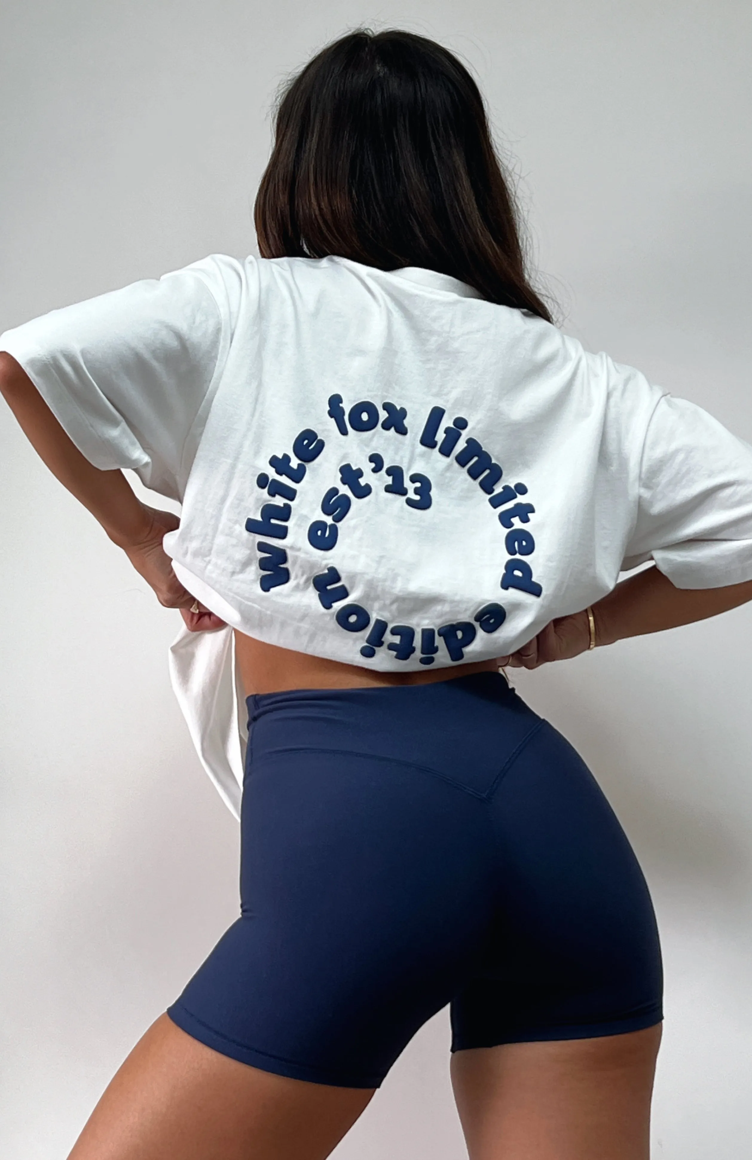 The Main Character Oversized Tee White sold by White Fox Boutique