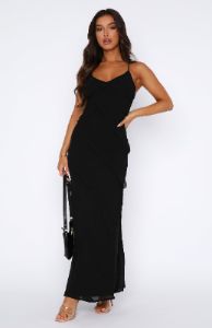 From Another World Maxi Dress Black sold by White Fox Boutique