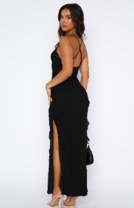 From Another World Maxi Dress Black sold by White Fox Boutique