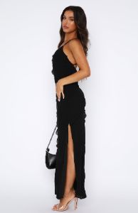 From Another World Maxi Dress Black sold by White Fox Boutique