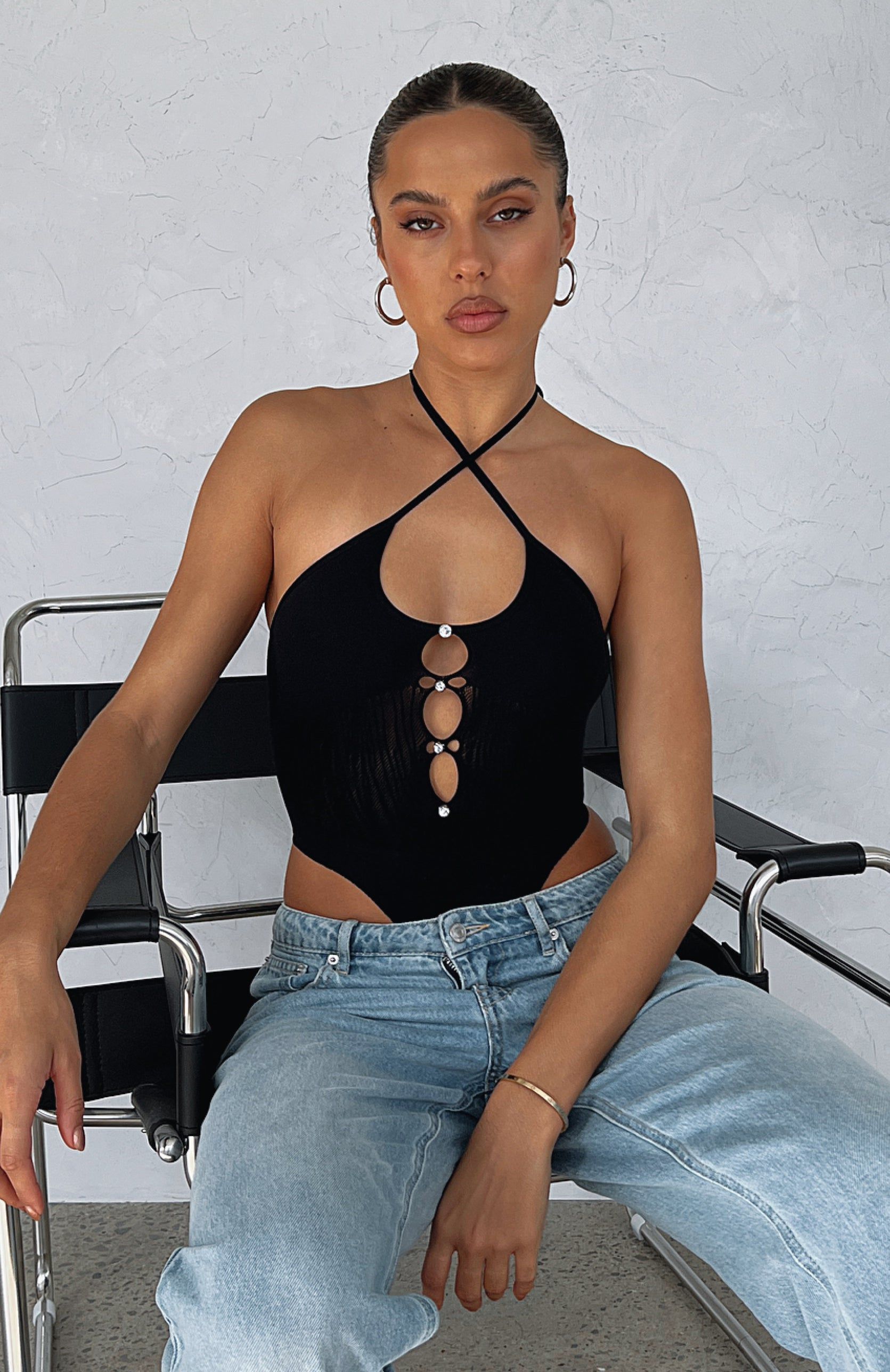 Need You Here Bodysuit Black sold by White Fox Boutique product image thumbnail 8