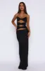 What Would You Do Maxi Dress Black sold by White Fox Boutique