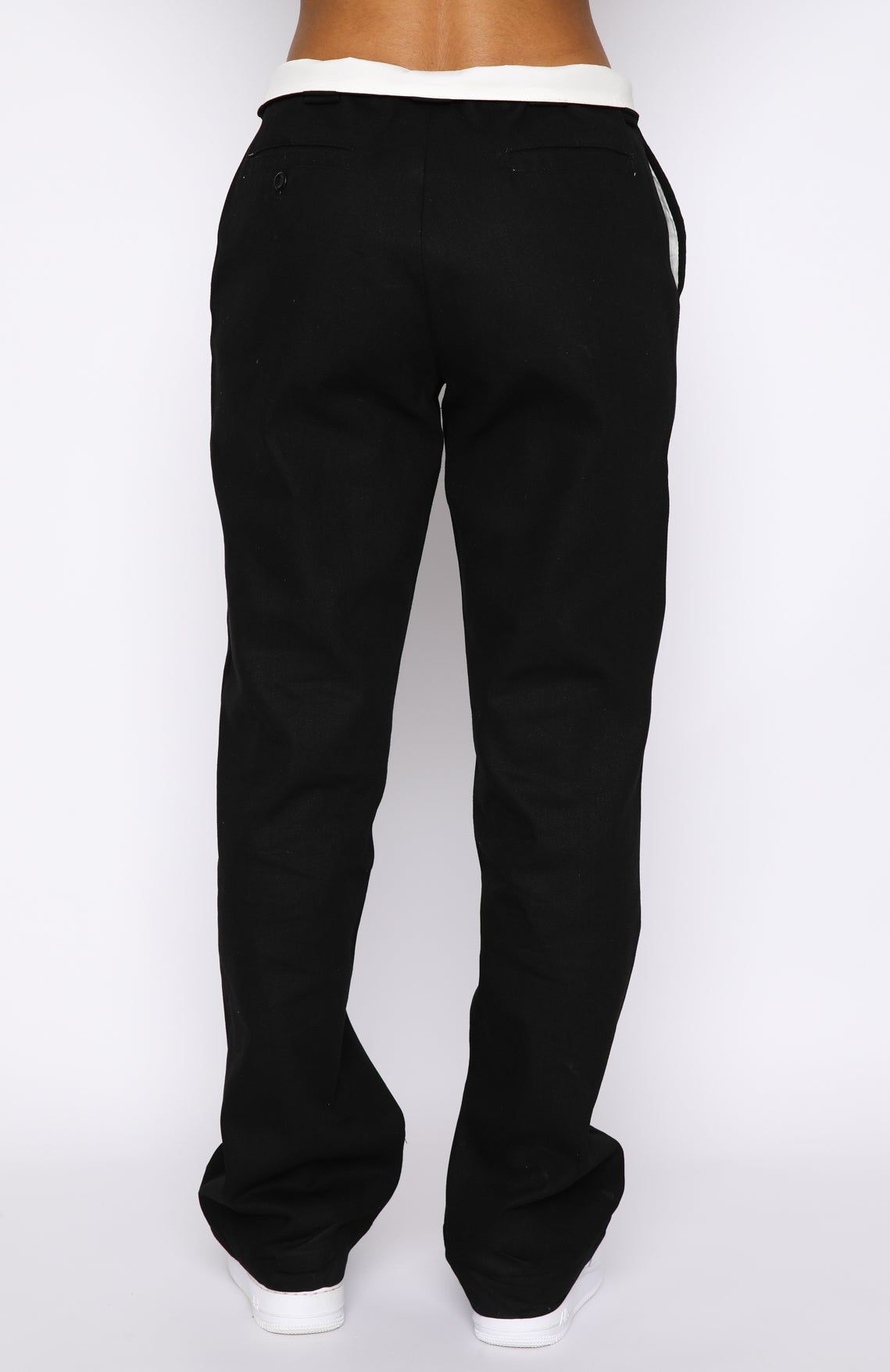 Take Caution Pants Black sold by White Fox Boutique product image thumbnail 4
