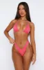Beach Babe Bikini Top Hot Pink sold by White Fox Boutique