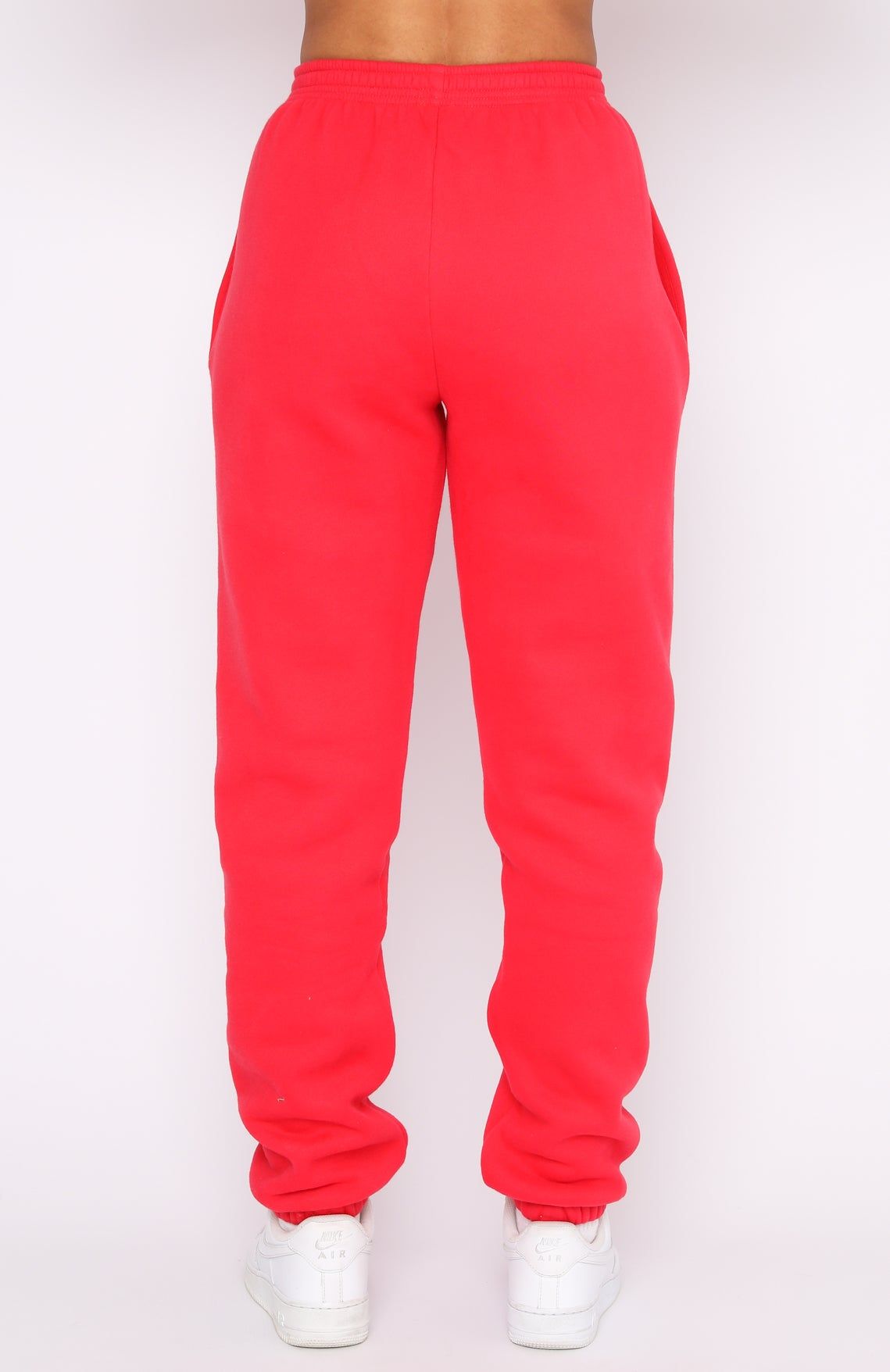 Do The Most Sweatpants Chilli Red sold by White Fox Boutique product image thumbnail 4