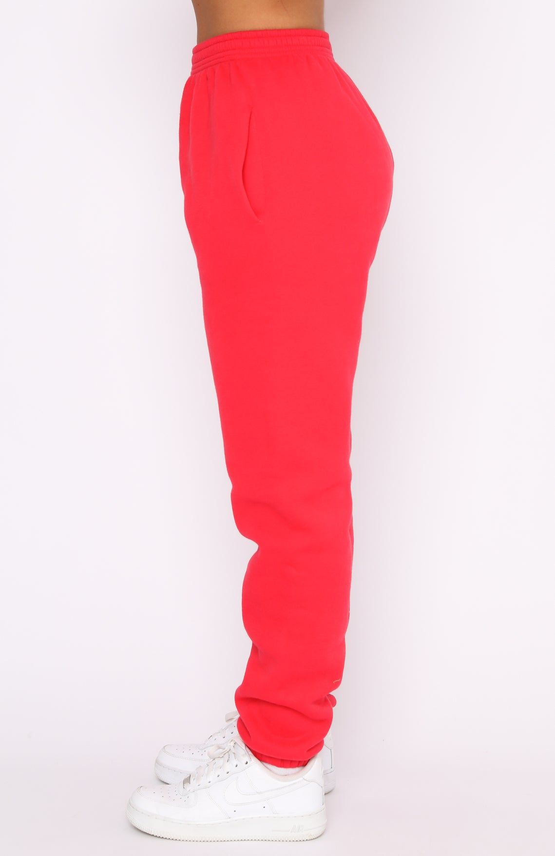 Do The Most Sweatpants Chilli Red sold by White Fox Boutique product image thumbnail 3