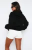 New Generation Oversized Hoodie Black sold by White Fox Boutique