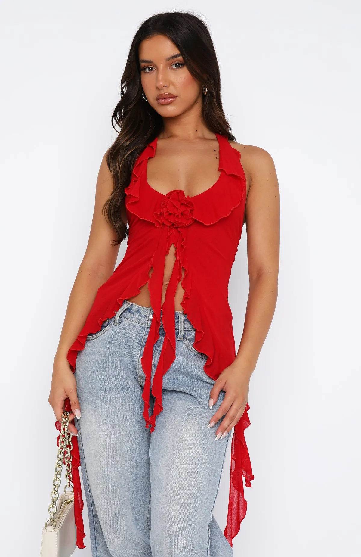 Spotlight Top Red sold by White Fox Boutique product image thumbnail 2