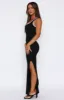 Level You Up Maxi Dress Black sold by White Fox Boutique