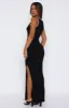 Level You Up Maxi Dress Black sold by White Fox Boutique