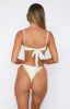 Naxos Bikini Top Sage Stripe sold by White Fox Boutique