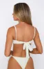 Naxos Bikini Top Sage Stripe sold by White Fox Boutique