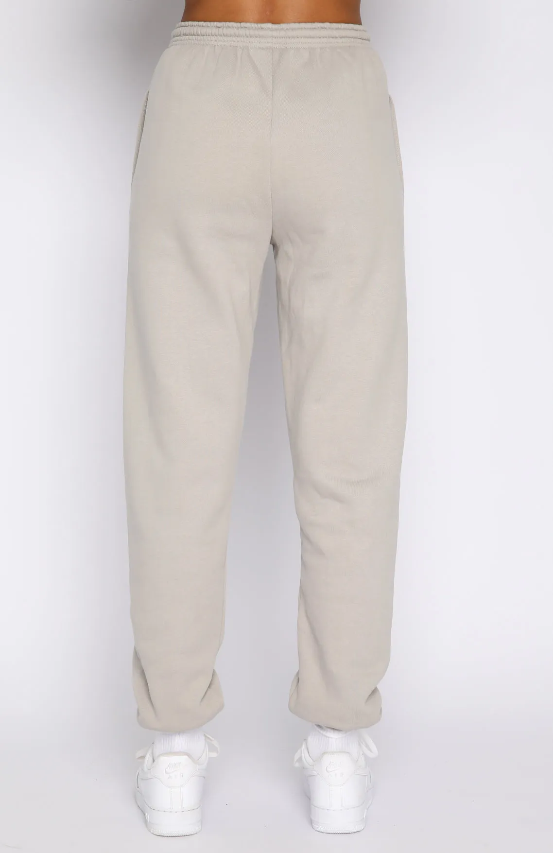About That Time Sweatpants Taupe sold by White Fox Boutique product image thumbnail 4