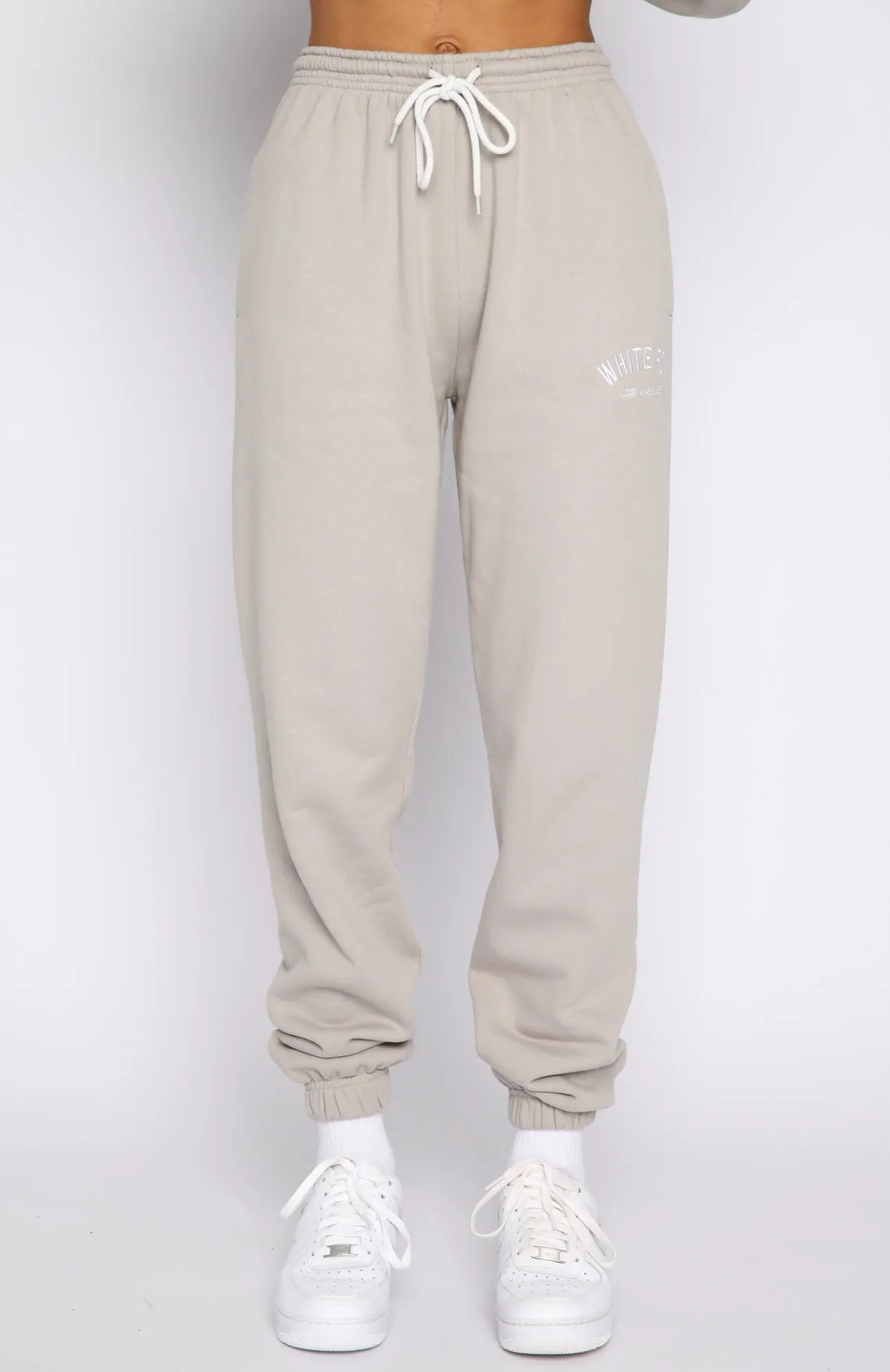 About That Time Sweatpants Taupe sold by White Fox Boutique product image thumbnail 2