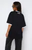 Hit A Home Run Oversized Jersey Navy sold by White Fox Boutique
