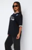 Hit A Home Run Oversized Jersey Navy sold by White Fox Boutique