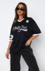 Hit A Home Run Oversized Jersey Navy sold by White Fox Boutique