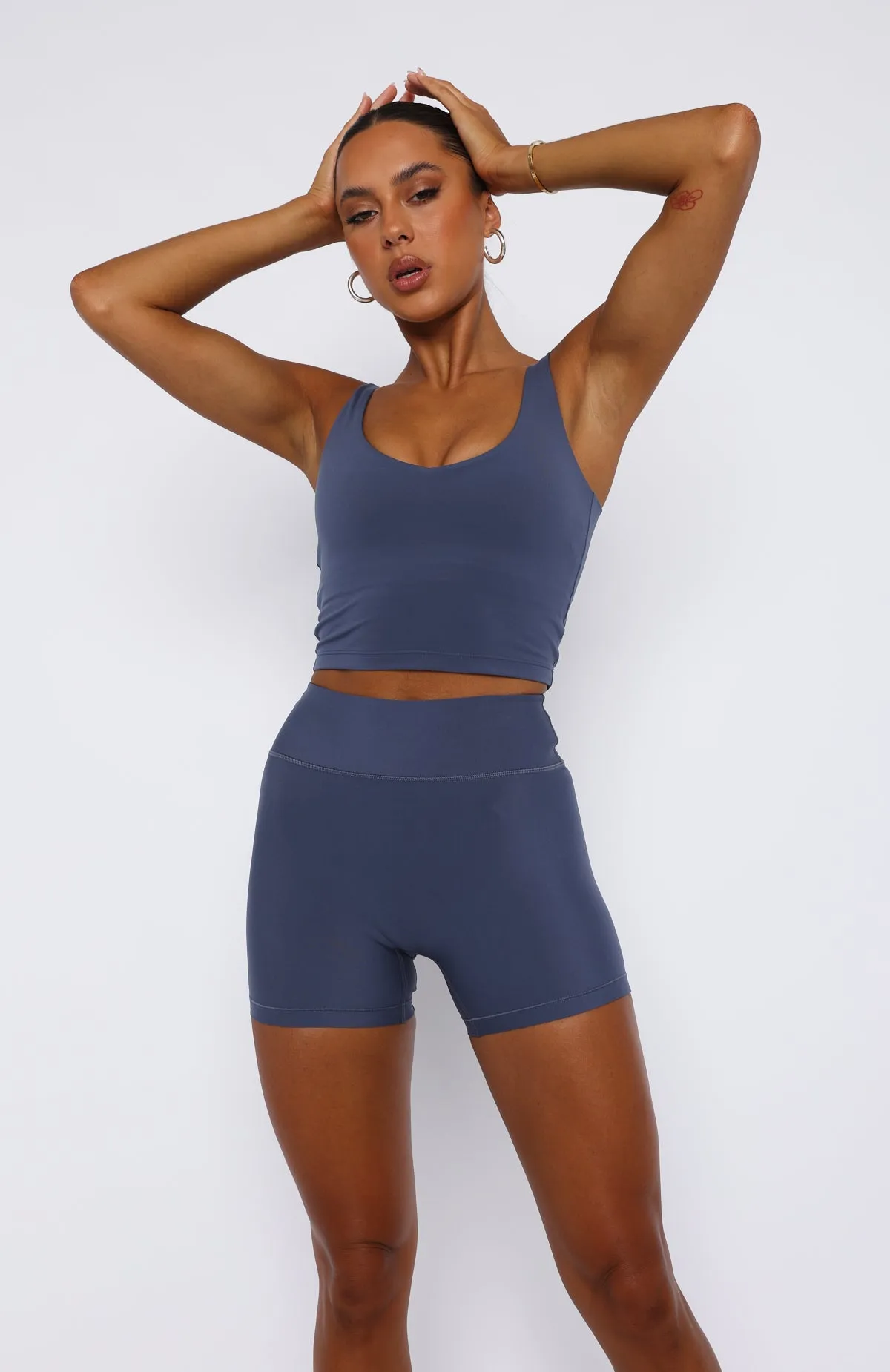 Balance Sports Crop Steel sold by White Fox Boutique product image thumbnail 2