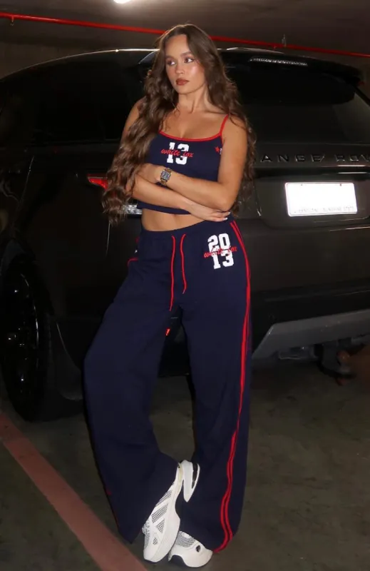 All Star Season Track Pants Navy sold by White Fox Boutique