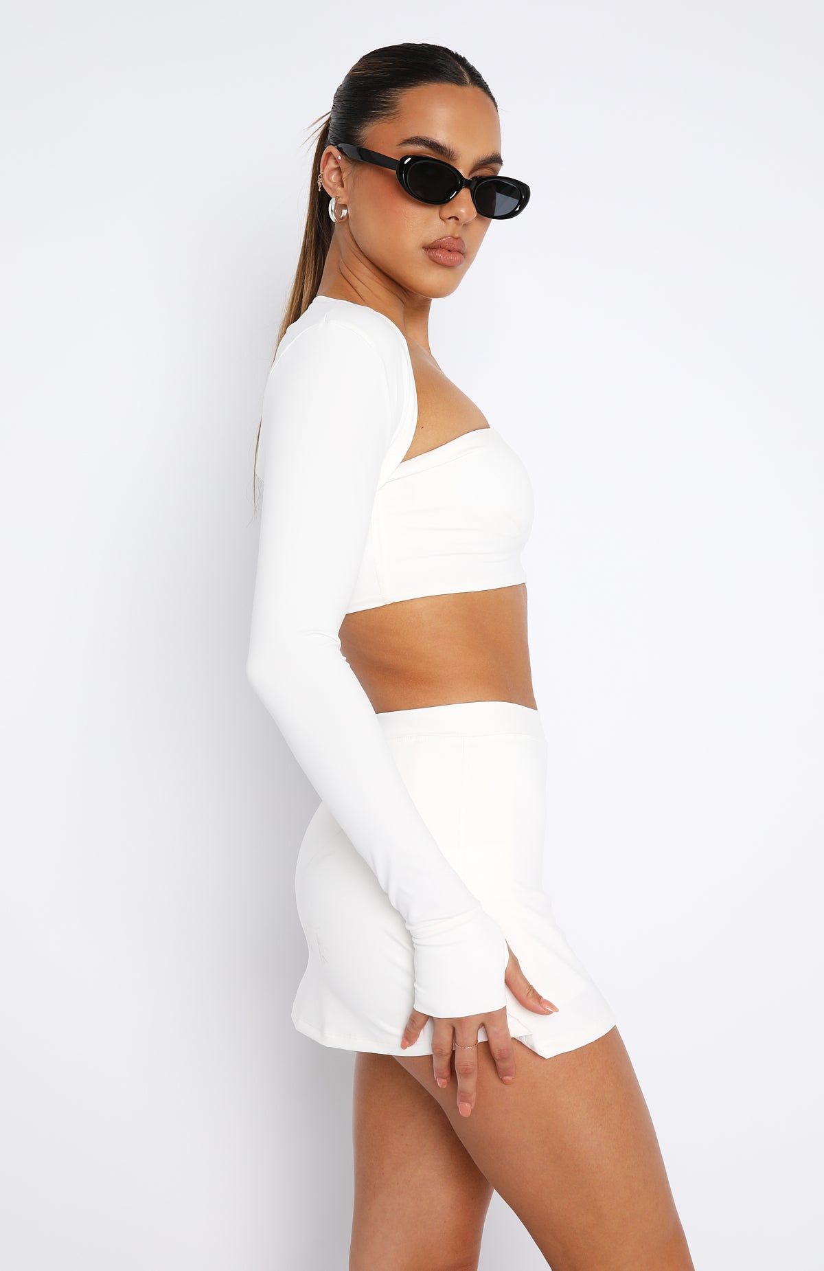 Counting Reps Bolero White sold by White Fox Boutique product image thumbnail 3