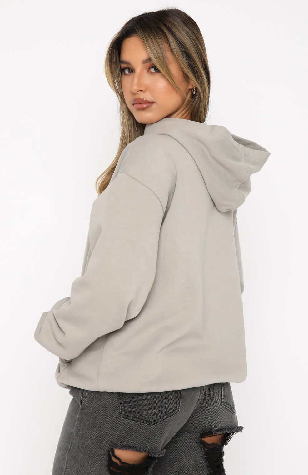 Do What It Takes Hoodie Mushroom sold by White Fox Boutique product image thumbnail 4