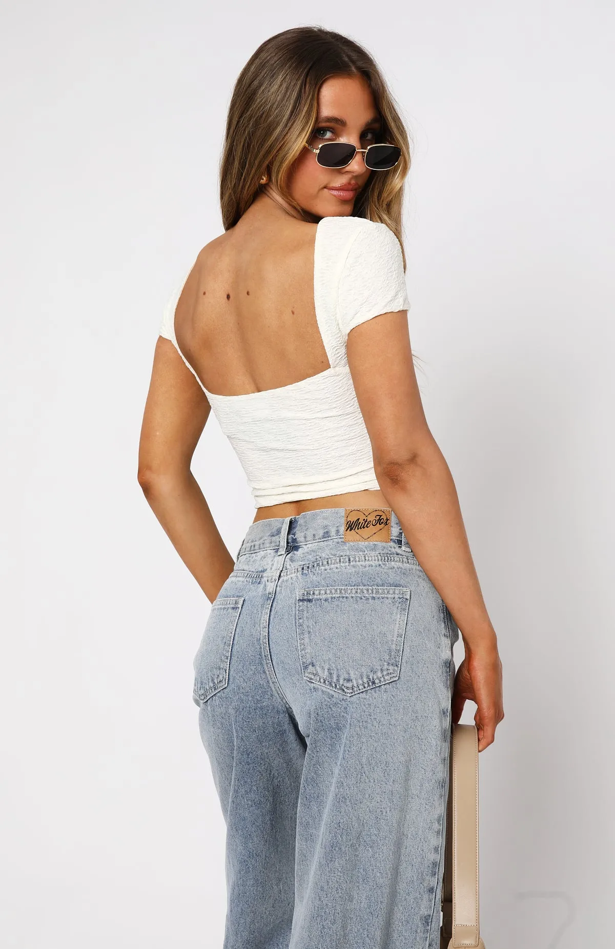 Let's Celebrate Top Cream sold by White Fox Boutique product image thumbnail 4