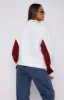 Jokes On You Zip Front Sweater Grey Marle sold by White Fox Boutique